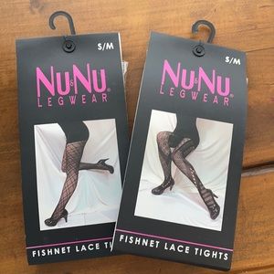 Fishnet Lace tights.  Small/Medium